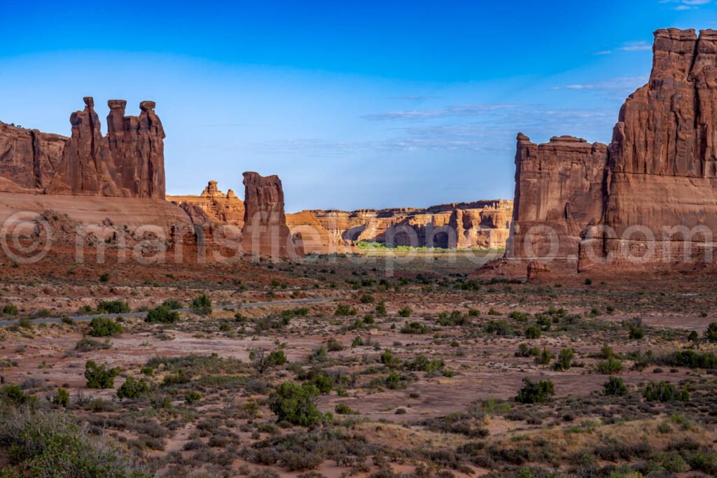 Courthouse Towers, Arches National Park A4-18452 - Mansfield Photography