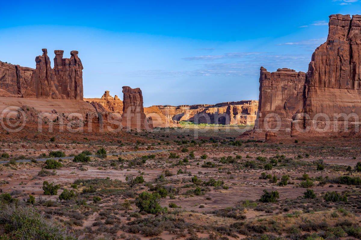 Courthouse Towers, Arches National Park A4-18452