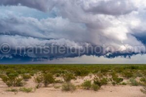 Storm Clouds South Of Fort Stockton