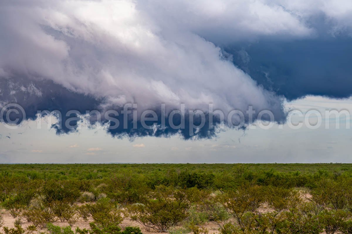 Storm Clouds South of Fort Stockton A4-18706