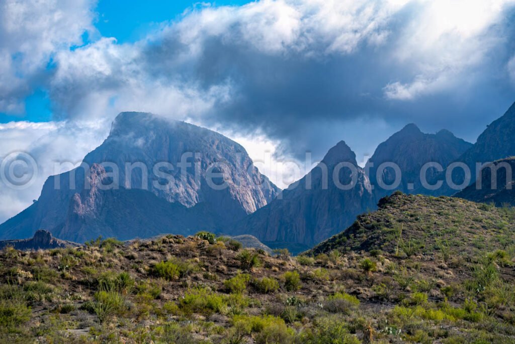 Clouds at Chisos Mountains A4-18904 - Mansfield Photography