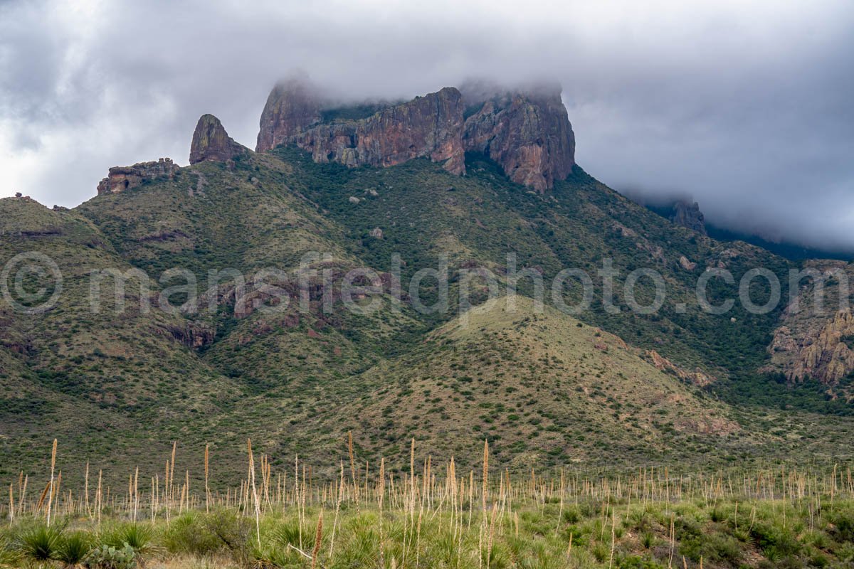 Clouds at Chisos Mountains A4-18927