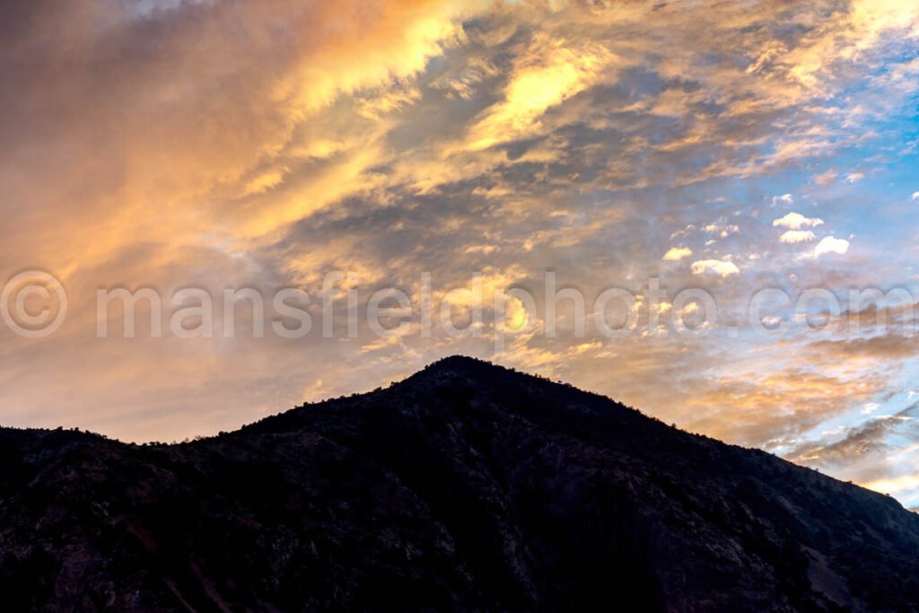 Chisos Mountains Sunset A4-19037 - Mansfield Photography