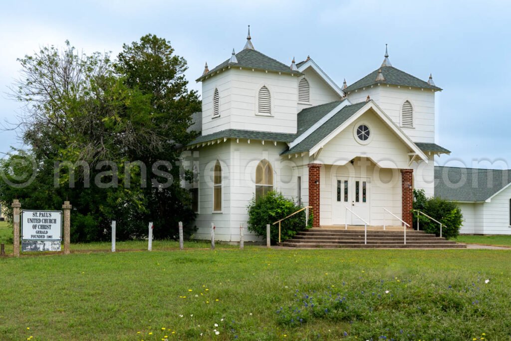 Leroy, Texas - St Paul's United Church A4-20825 - Mansfield Photography