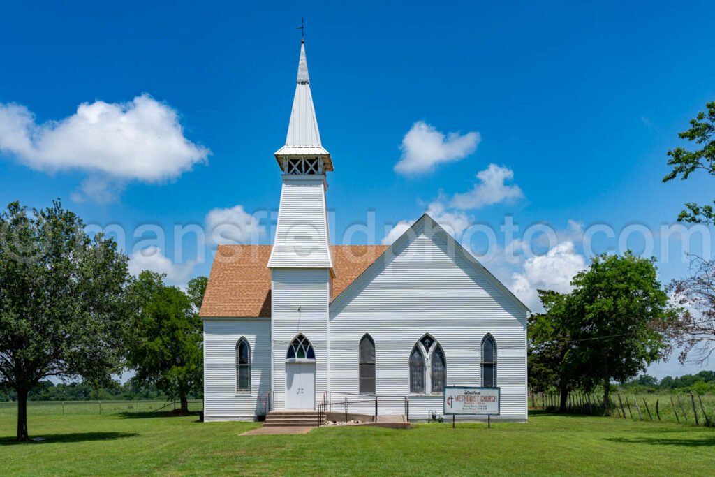 Reagan, Texas - United Methodist Church A4-20879 - Mansfield Photography