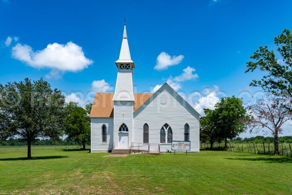 Reagan, Texas - United Methodist Church A4-20880 - Mansfield Photography