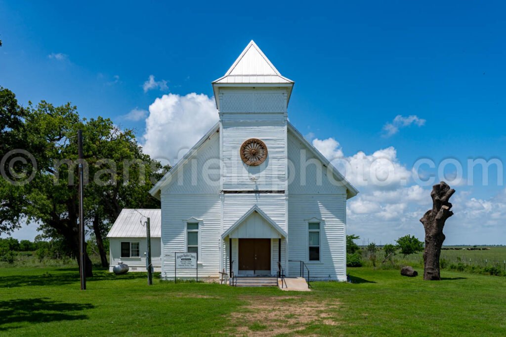 Reagan, Texas- Baptist Church A4-20882 - Mansfield Photography