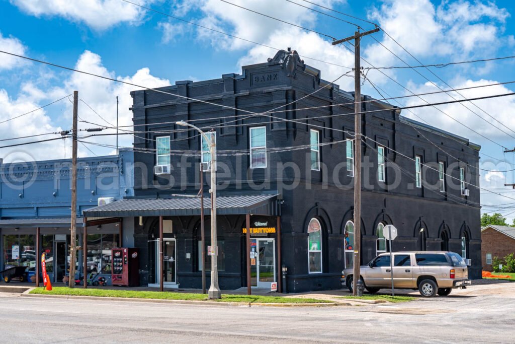 Lott, Texas - Old Bank A4-20890 - Mansfield Photography