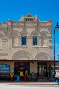 Rosebud, Texas - Old Bank A4-20896 - Mansfield Photography