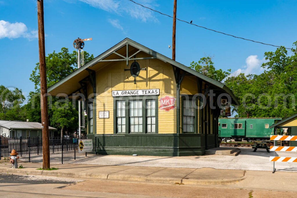 La Grange, Texas - Train Depot A4-20968 - Mansfield Photography