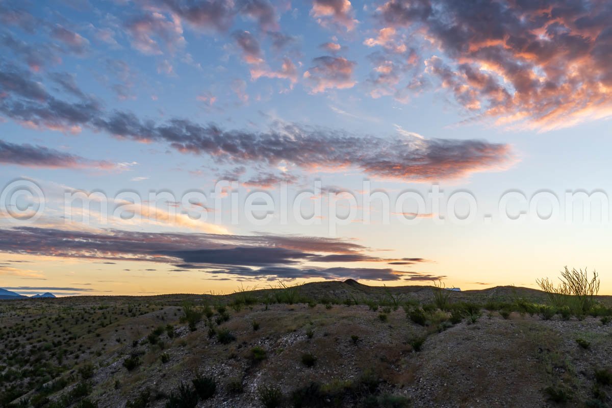 Desert Sunrise, Big Bend National Park, Texas A4C-03846