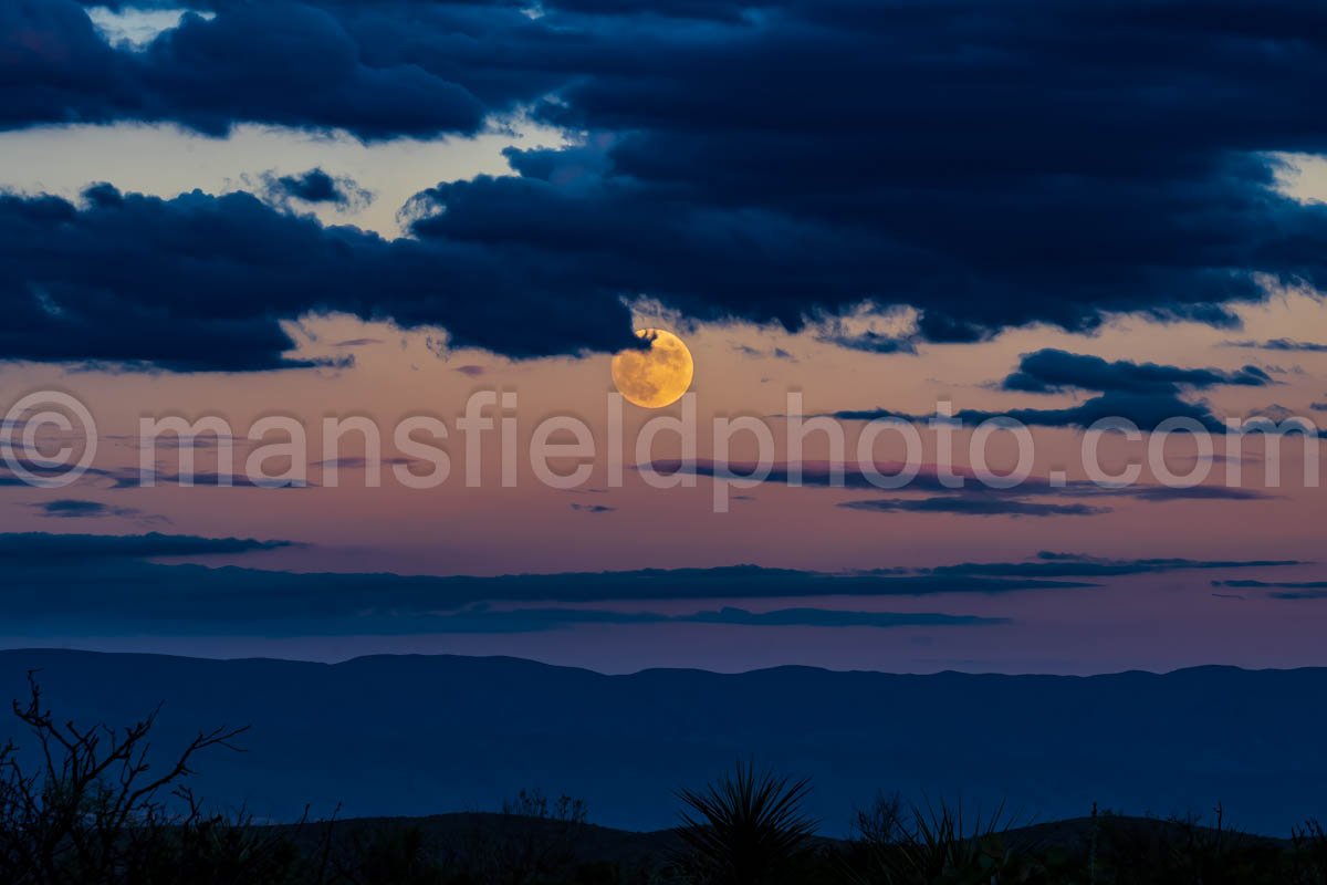 Moonrise, Big Bend National Park, Texas A4C-04021