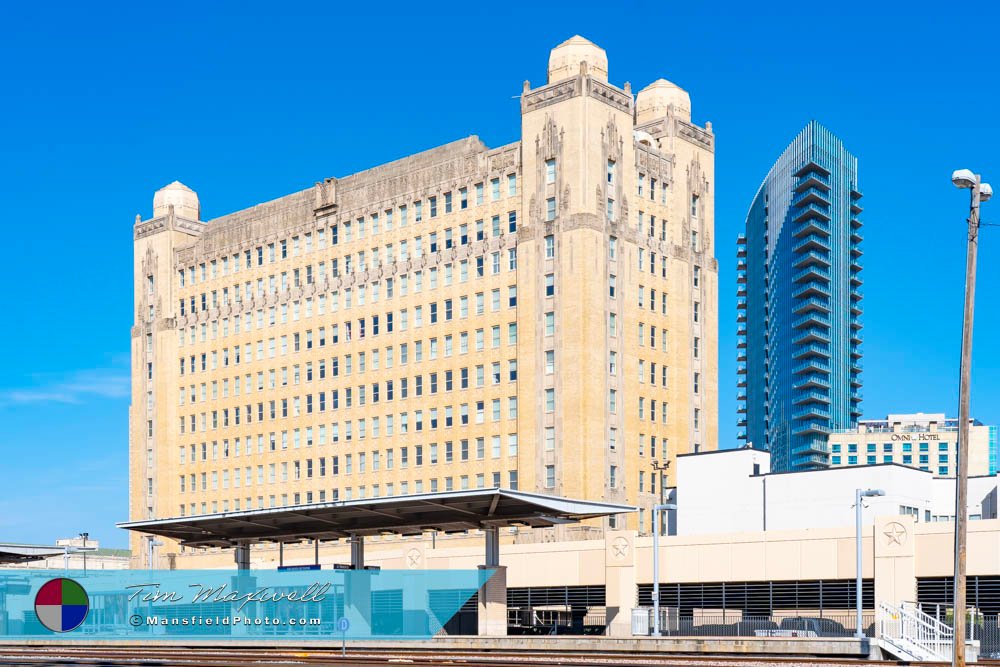 Old Texas and Pacific Railway Warehouse in Fort Worth, Texas