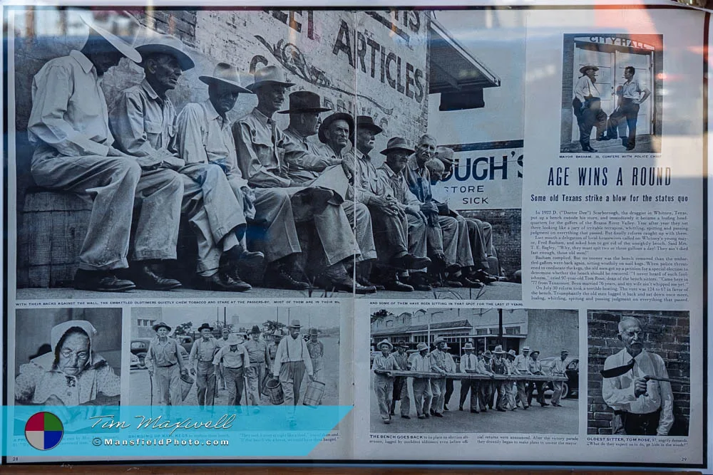 Battle Of The Benches - Whitney, Texas