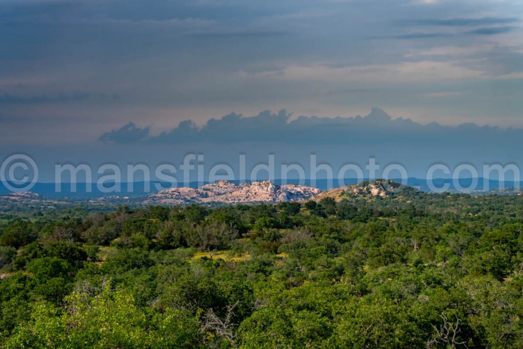 View From The Enchanted Rock Area In Texas A4-21273 - Mansfield Photography