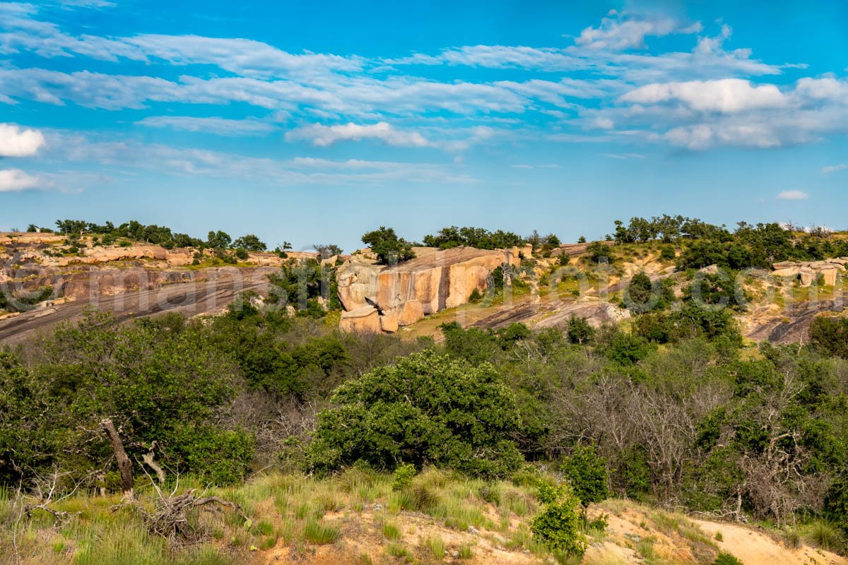 View from the Enchanted Rock area in Texas A4-21279