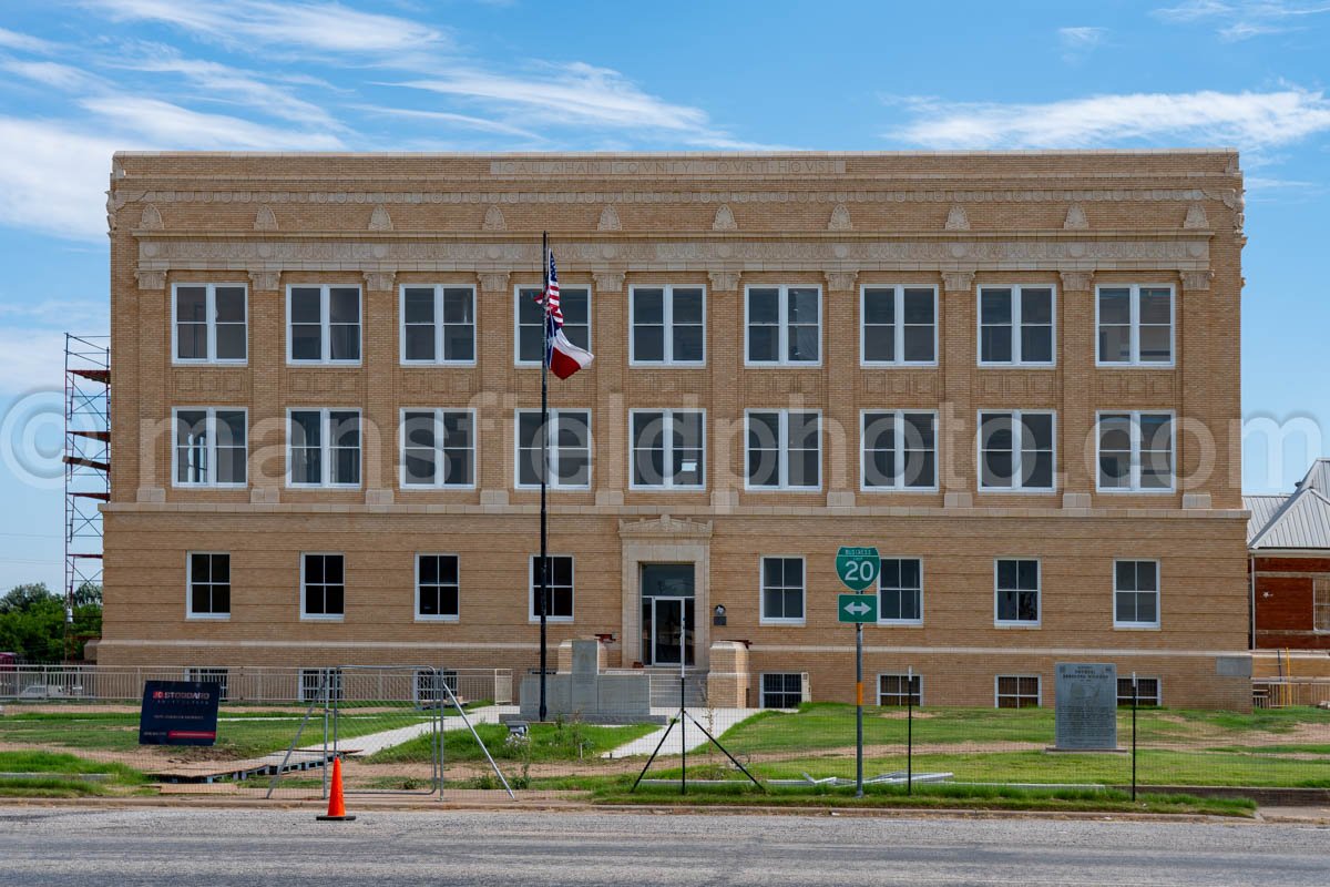 Baird, Texas, Callahan County Courthouse A4-21315