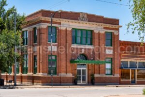 Old Bank In Colorado City, Texas A4-21415 - Mansfield Photography