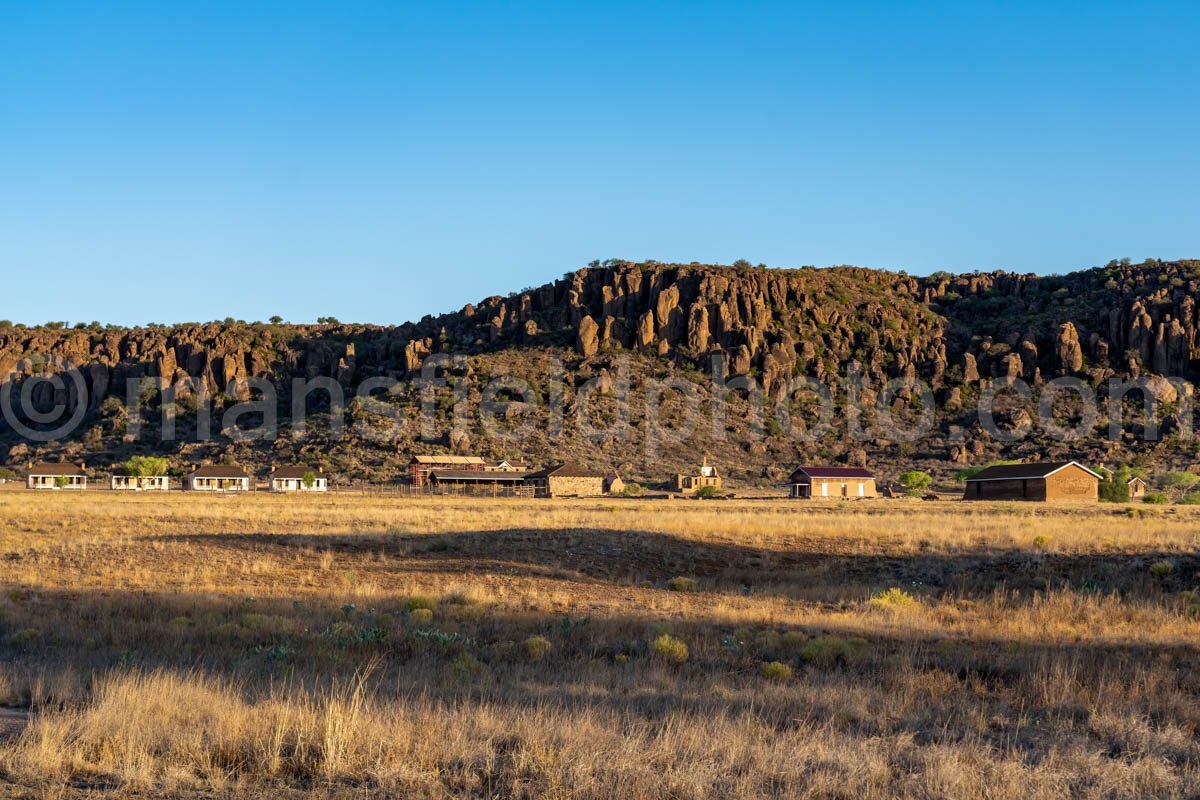 Remnants of Fort Davis, Texas A4-21695