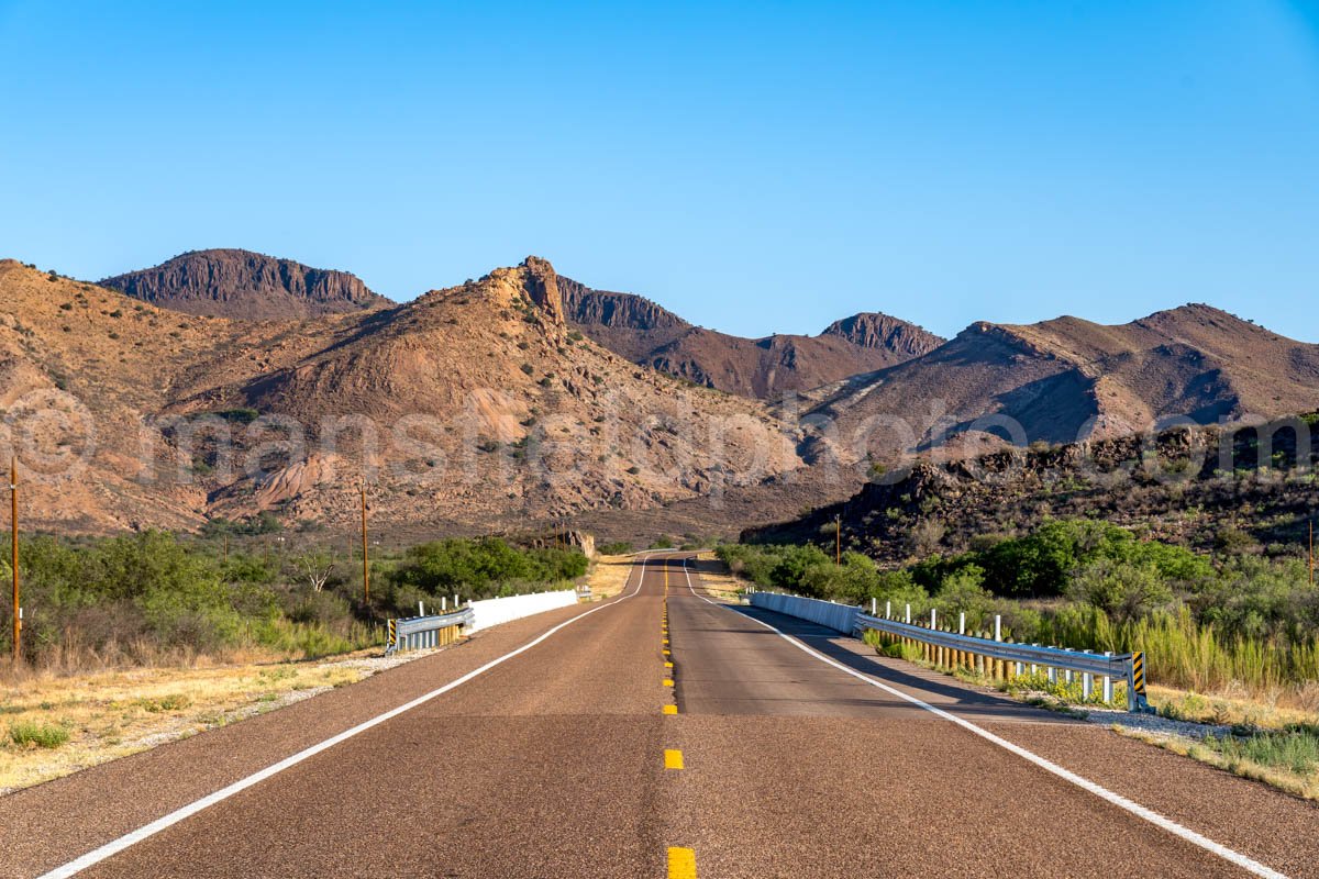 Between Fort Davis And Alpine, Texas A4-21741