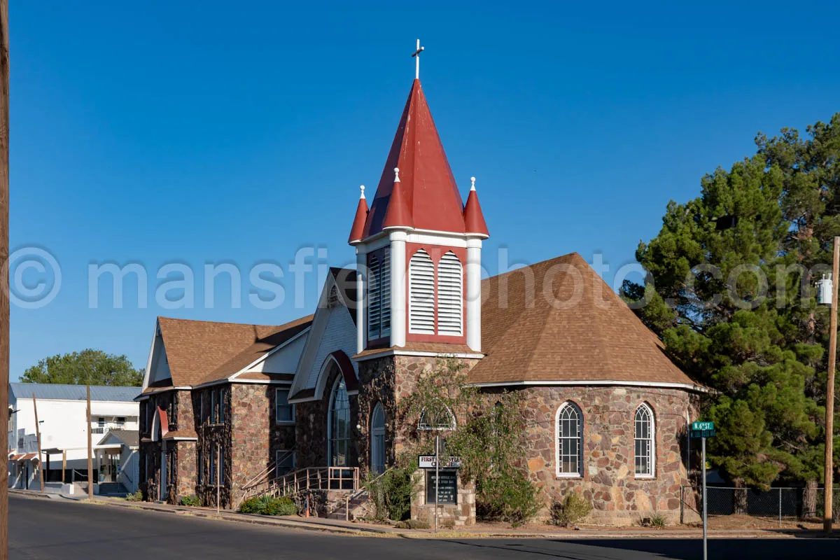 First Christian Church In Alpine, Texas A4-21751