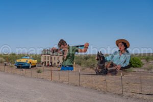 Marfa, Texas, Giant Marfa Mural A4-21811 - Mansfield Photography