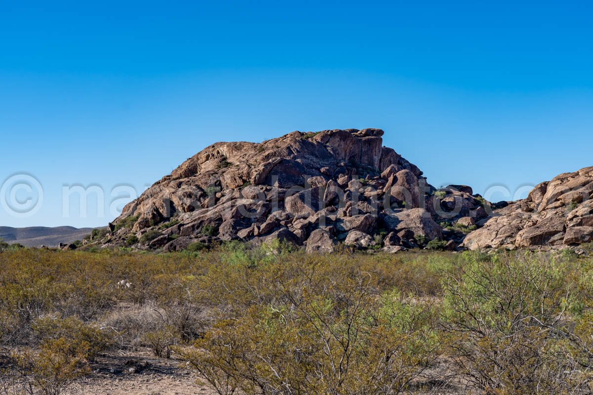 Hueco Tanks North Mountain, Texas A4-21934