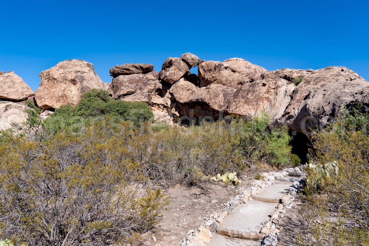 Hueco Tanks North Mountain, Texas A4-21948