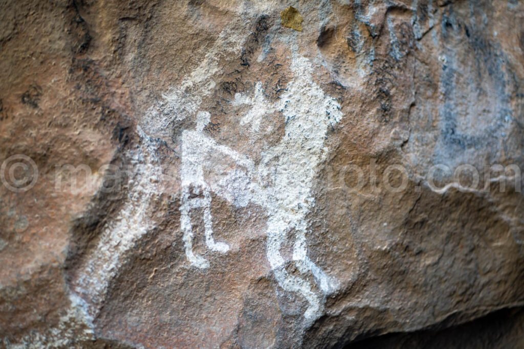 Hueco Tanks East Mountain Pictographs A4-22005 - Mansfield Photography