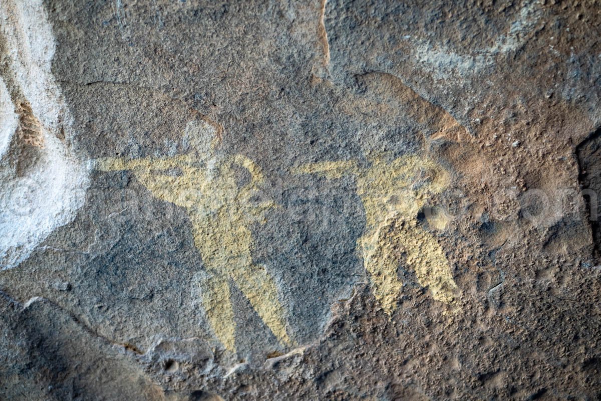 Hueco Tanks East Mountain Pictographs A4-22017