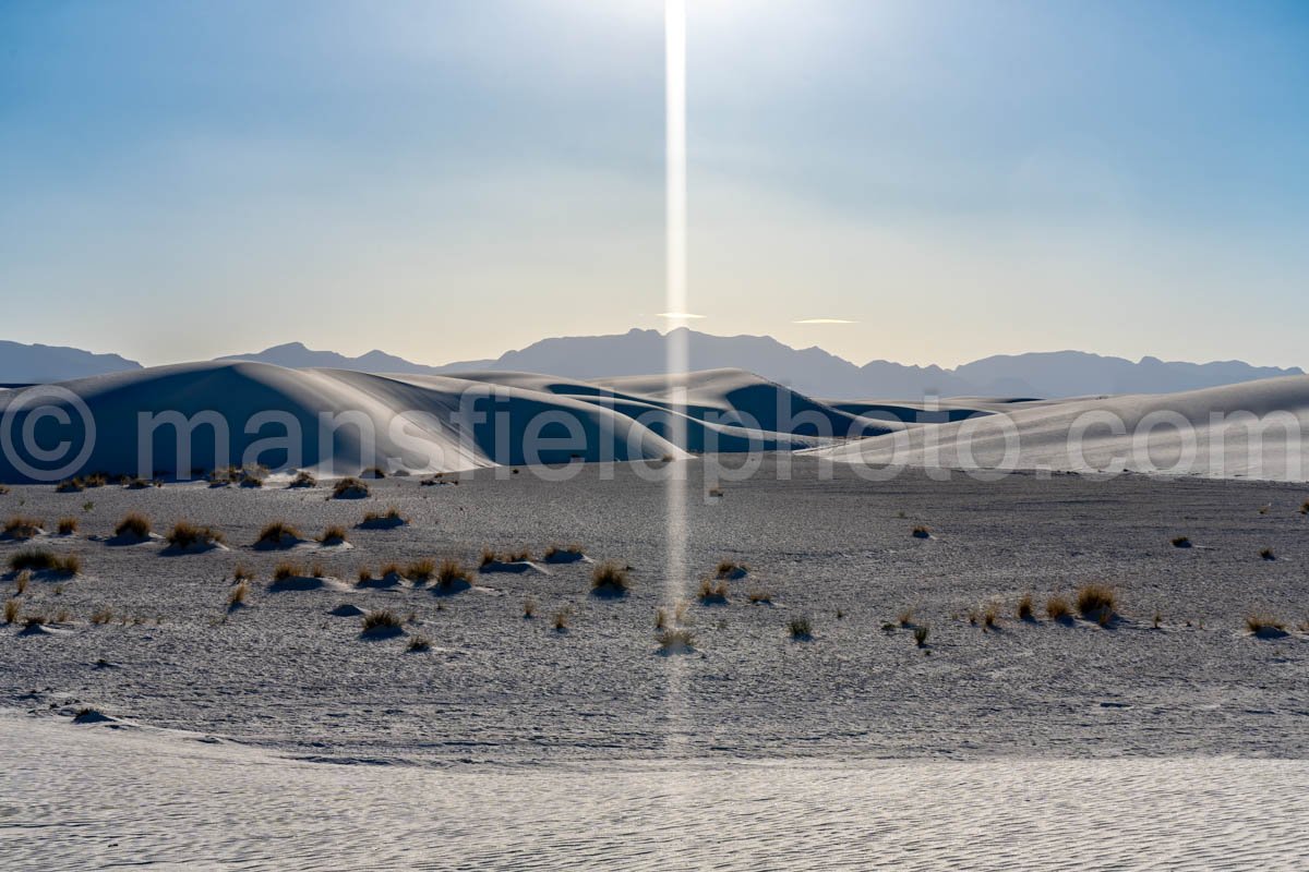 Sunstreak at White Sands National Park A4-22162