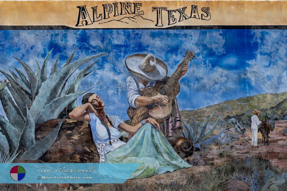 Alpine, Texas - One Of Many Murals