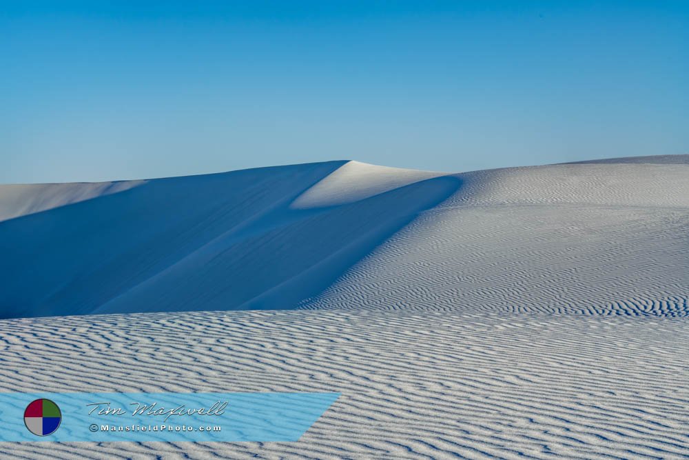 Dunes In White Sands National Park, New Mexico