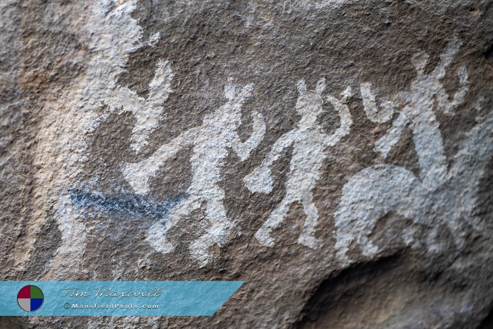 Hueco Tanks East Mountain Pictographs