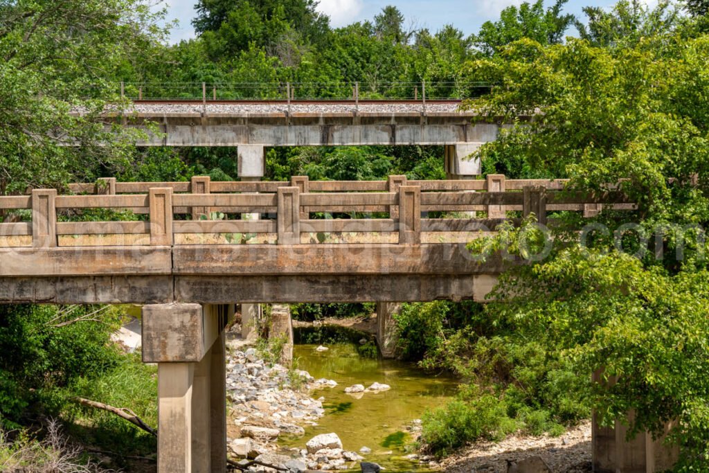 Old Bridge Near Sparks, Texas A4-22322 - Mansfield Photography