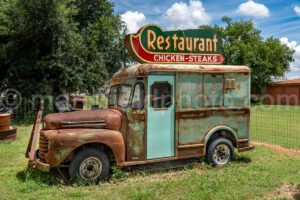 Old Dairy Truck In Granger, Texas A4-22388 - Mansfield Photography