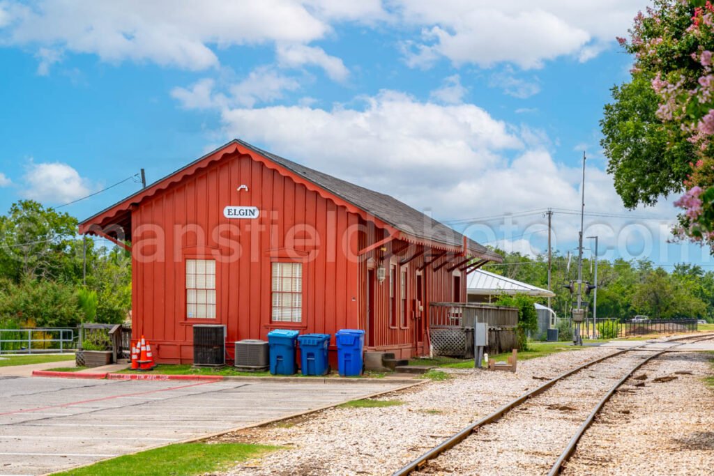 Train Depot in Elgin, Texas