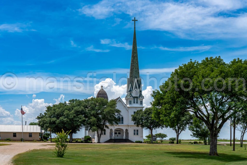 Manor, Texas - New Sweden Lutheran Church A4-22474 - Mansfield Photography