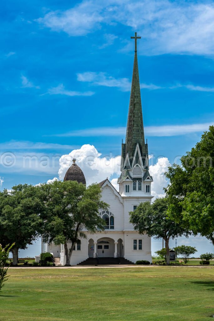 Manor, Texas - New Sweden Lutheran Church A4-22477 - Mansfield Photography