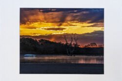 Morning Boat In Mansfield Print With Mat (8×10)