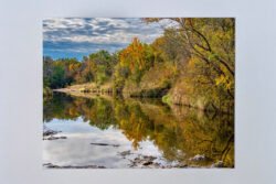 Paluxy River Autumn Print With Mat (8×10)