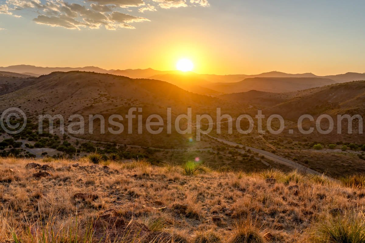 Sunset at Davis Mountains State Park A4-21645