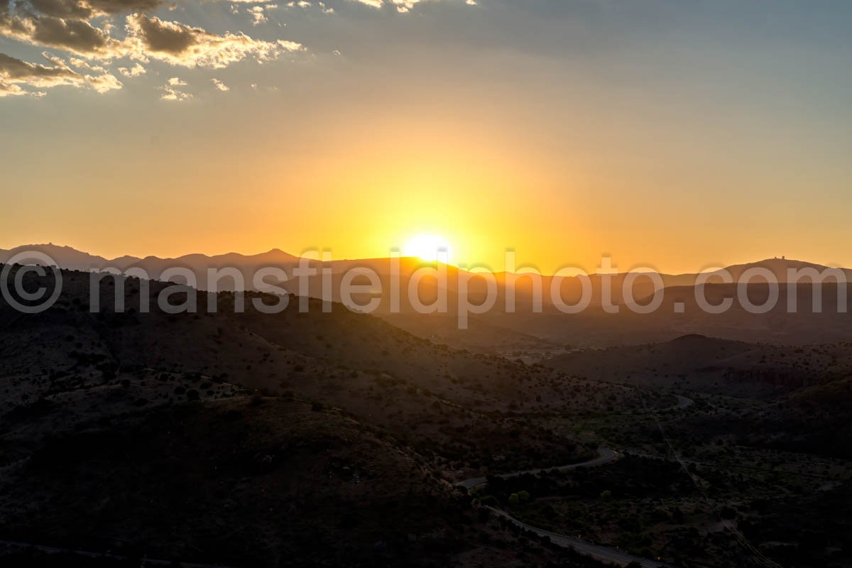 Sunset at Davis Mountains State Park A4-21659