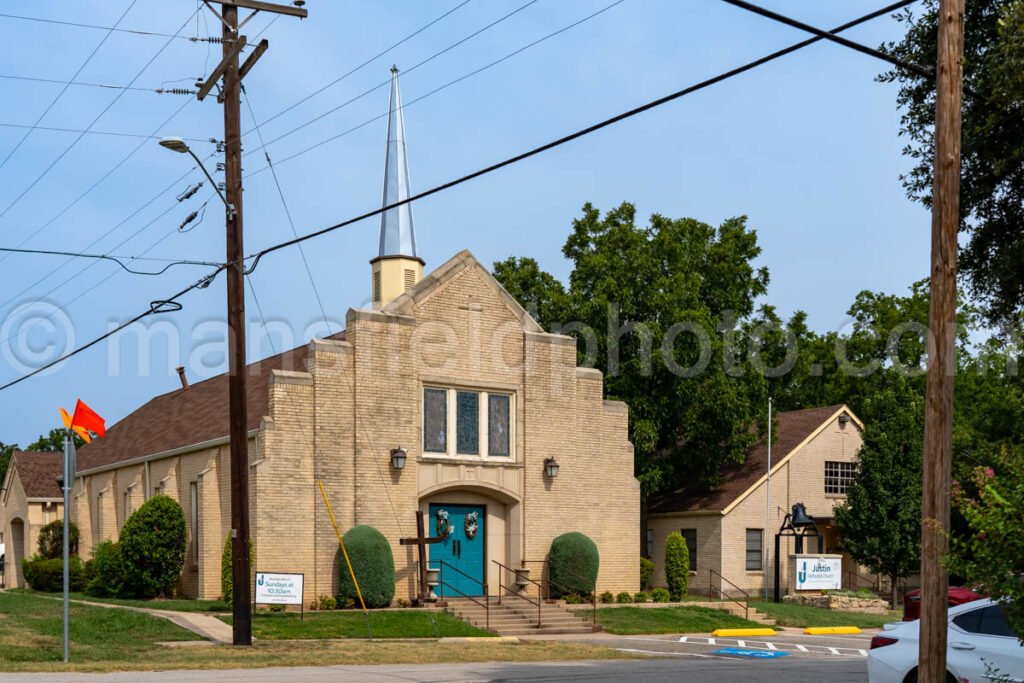 Justin, Texas, Church A4-22870 - Mansfield Photography