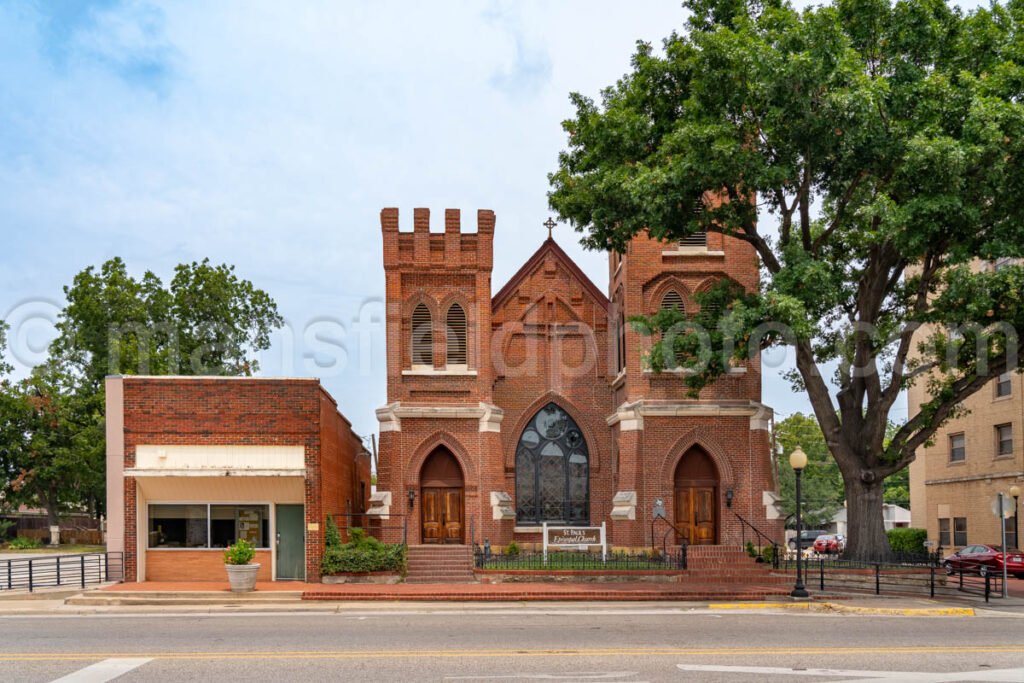 Gainesville, Texas, Church A4-22937 - Mansfield Photography