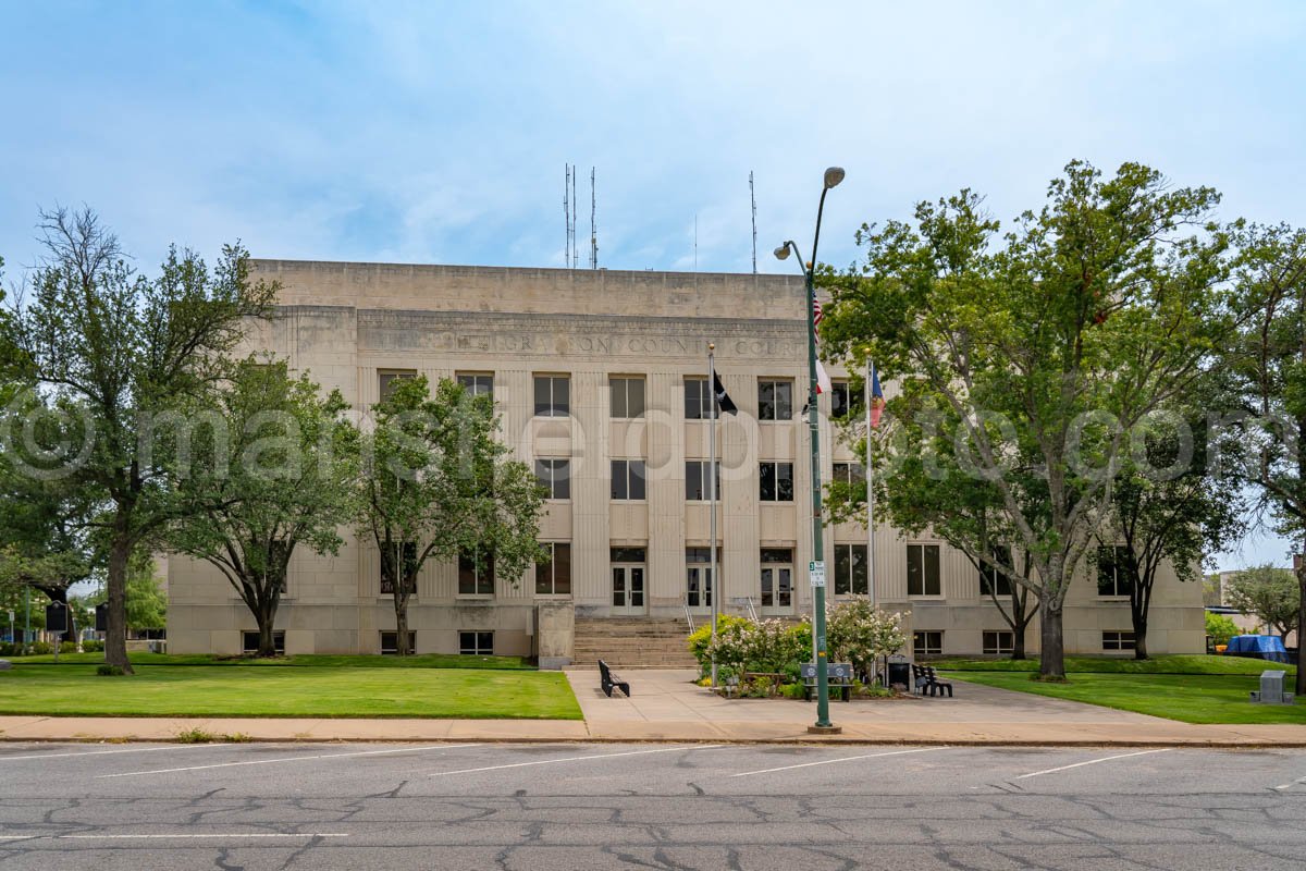 Sherman, Texas, Grayson County Courthouse A4-23003