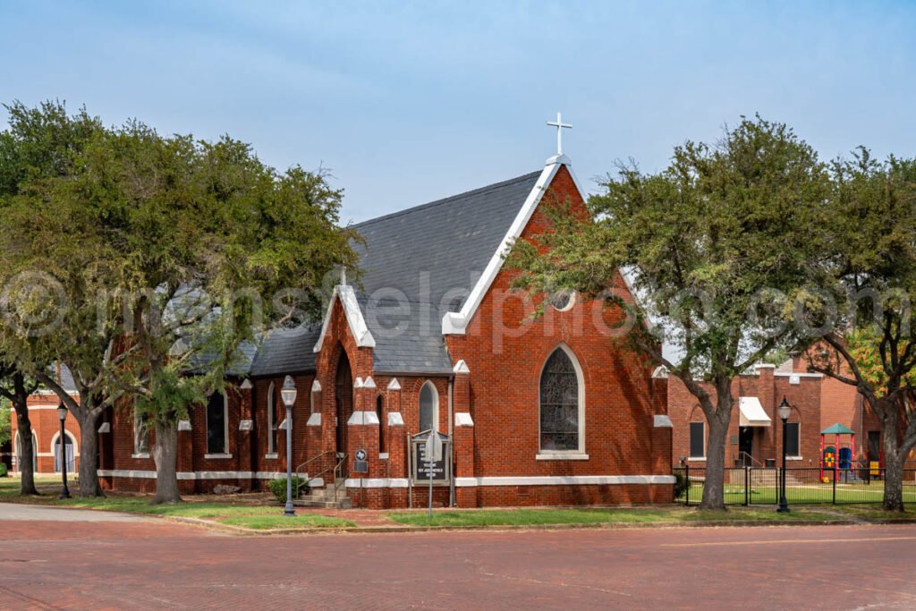 Denison, Texas, Church A4-23037 - Mansfield Photography