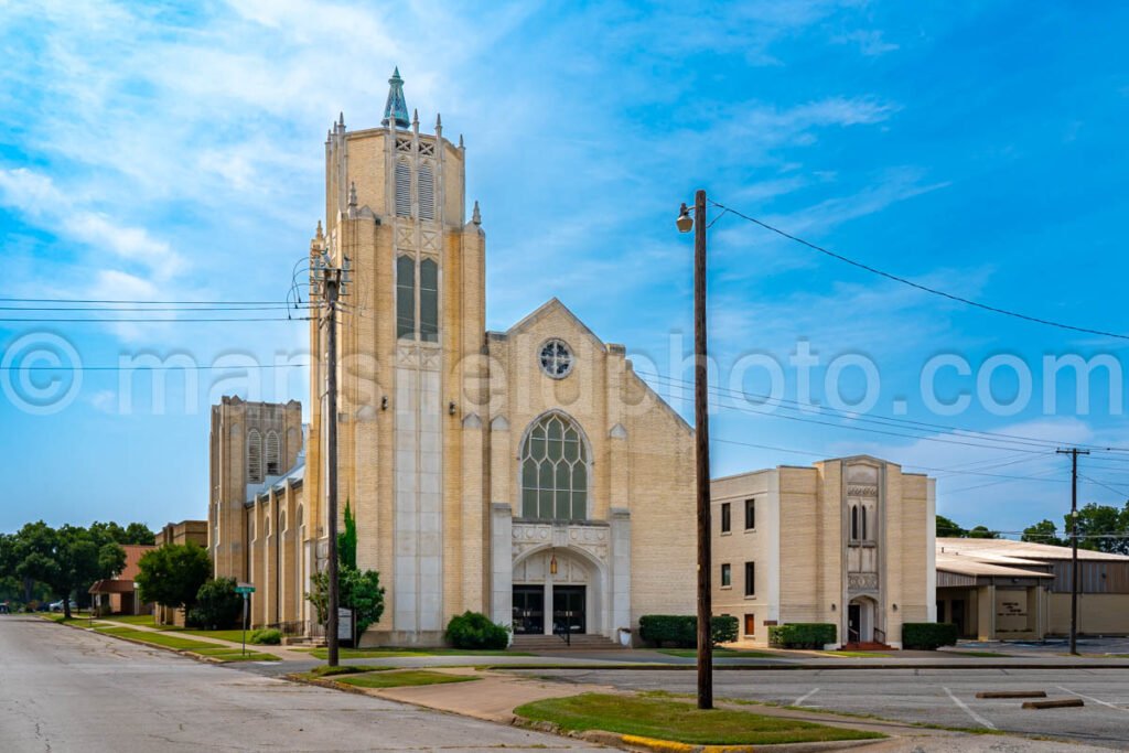 Denison, Texas, Church A4-23083 - Mansfield Photography