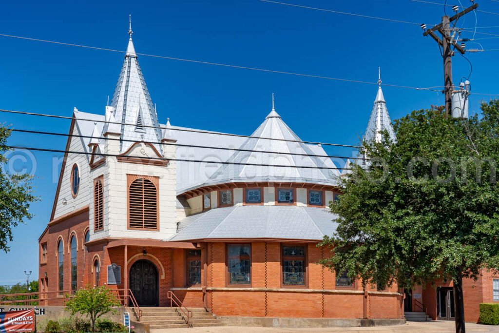 Farmersville, Texas, Church A4-23084 - Mansfield Photography