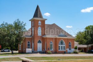 Leonard, Texas, Church A4-23127 - Mansfield Photography